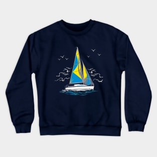 Sail into the Mystic Crewneck Sweatshirt